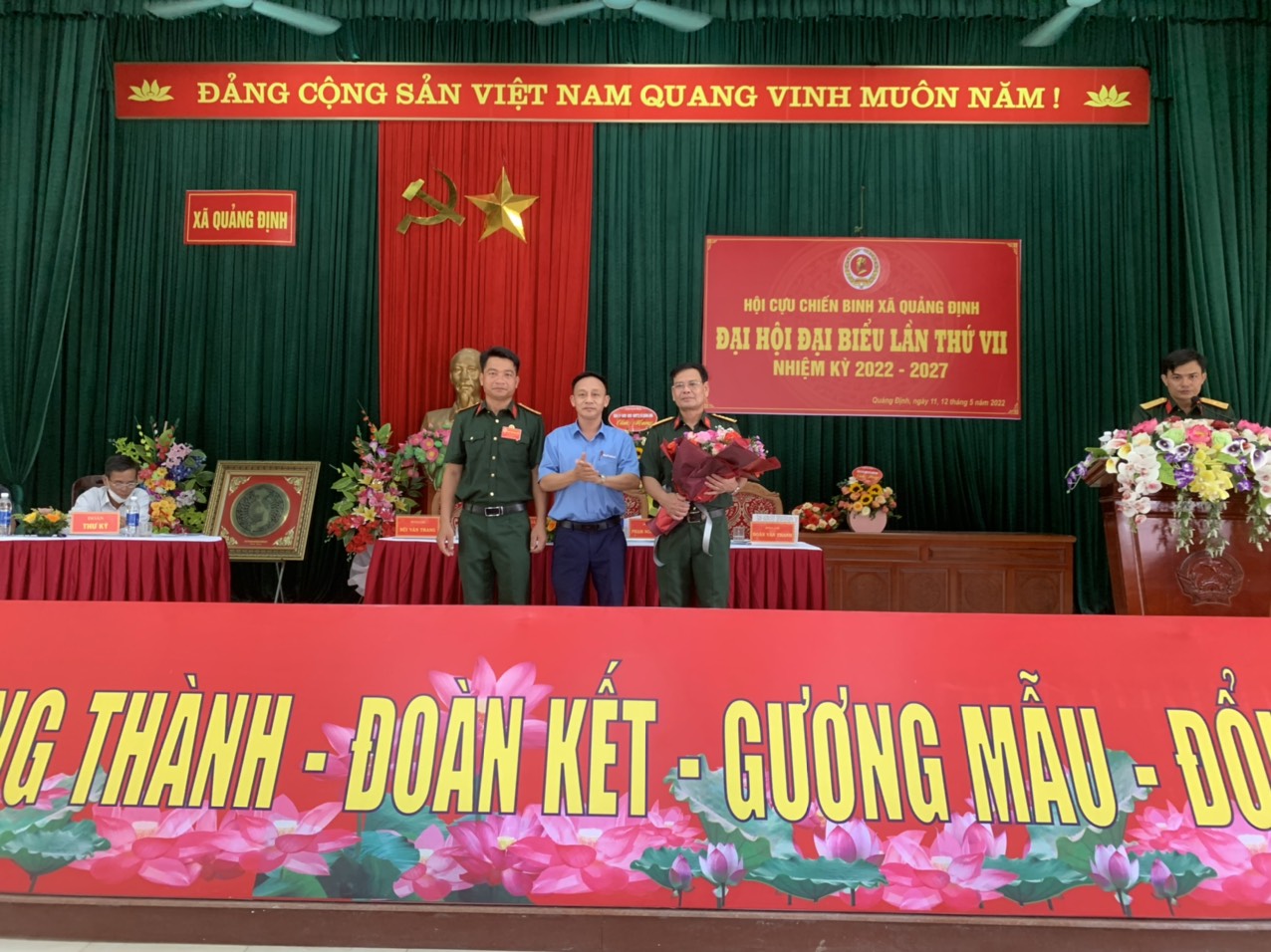 Đại hội hội cựu chiến binh xã Quảng Định, huyện Quảng Xương Quảng Xương